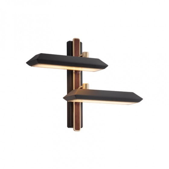 Bert Frank Rinato Double Left Wall Lamp